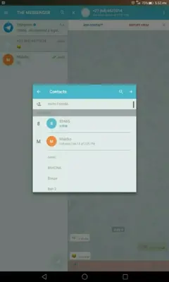 THE MESSENGER android App screenshot 0